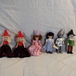 Madame Alexander Wizard of Oz Doll Set with Red, Pink, and Silver Outfits